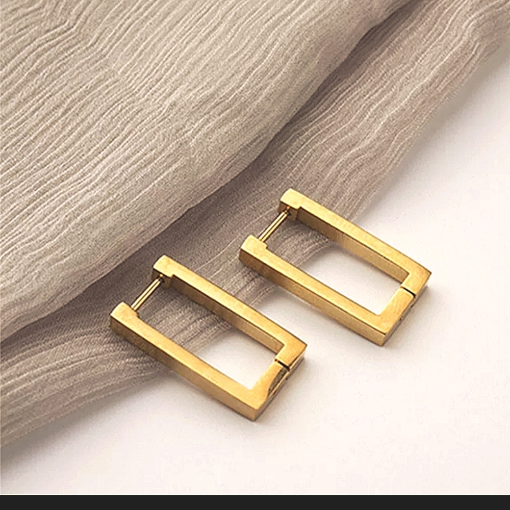 Gold Hoop Earrings